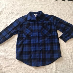 Long sleeve plaid shirt